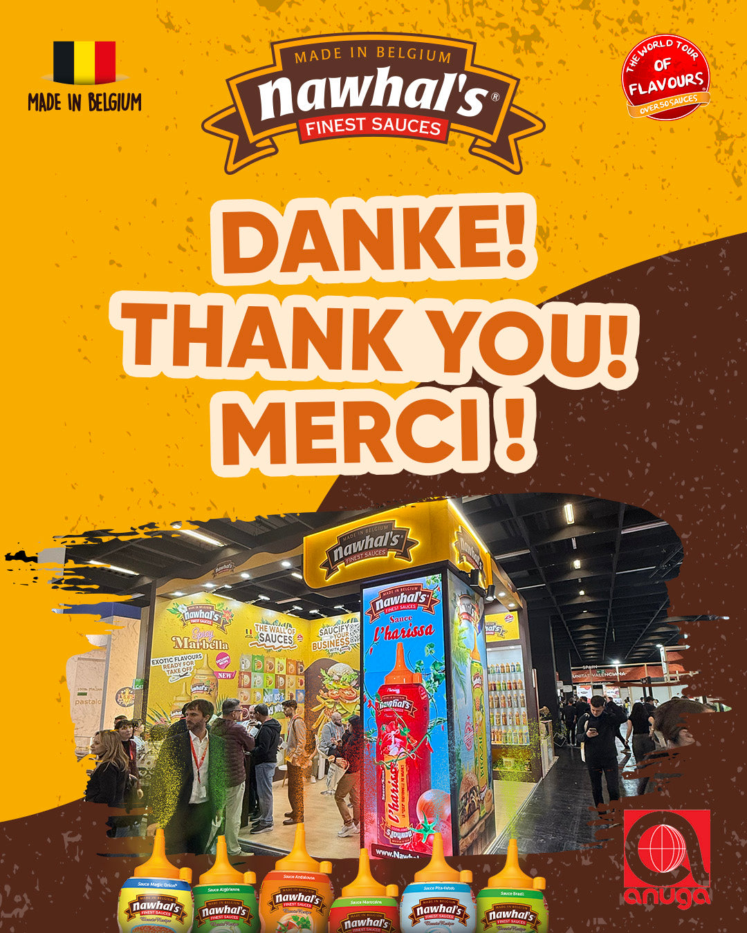 ANUGA 2025 : THANK YOU! DANKE! MERCI !