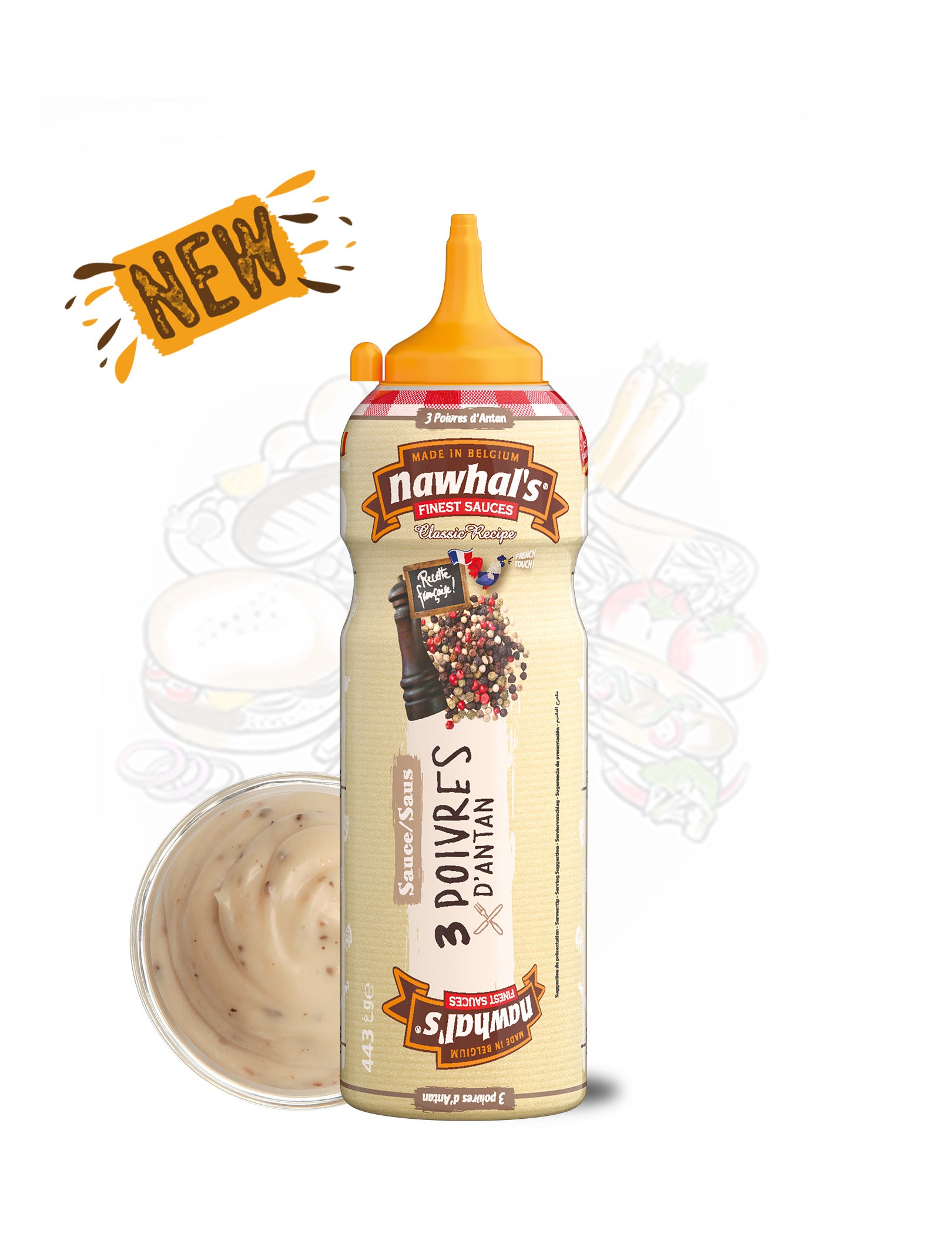 SAUCE 3 POIVRES D'ANTAN