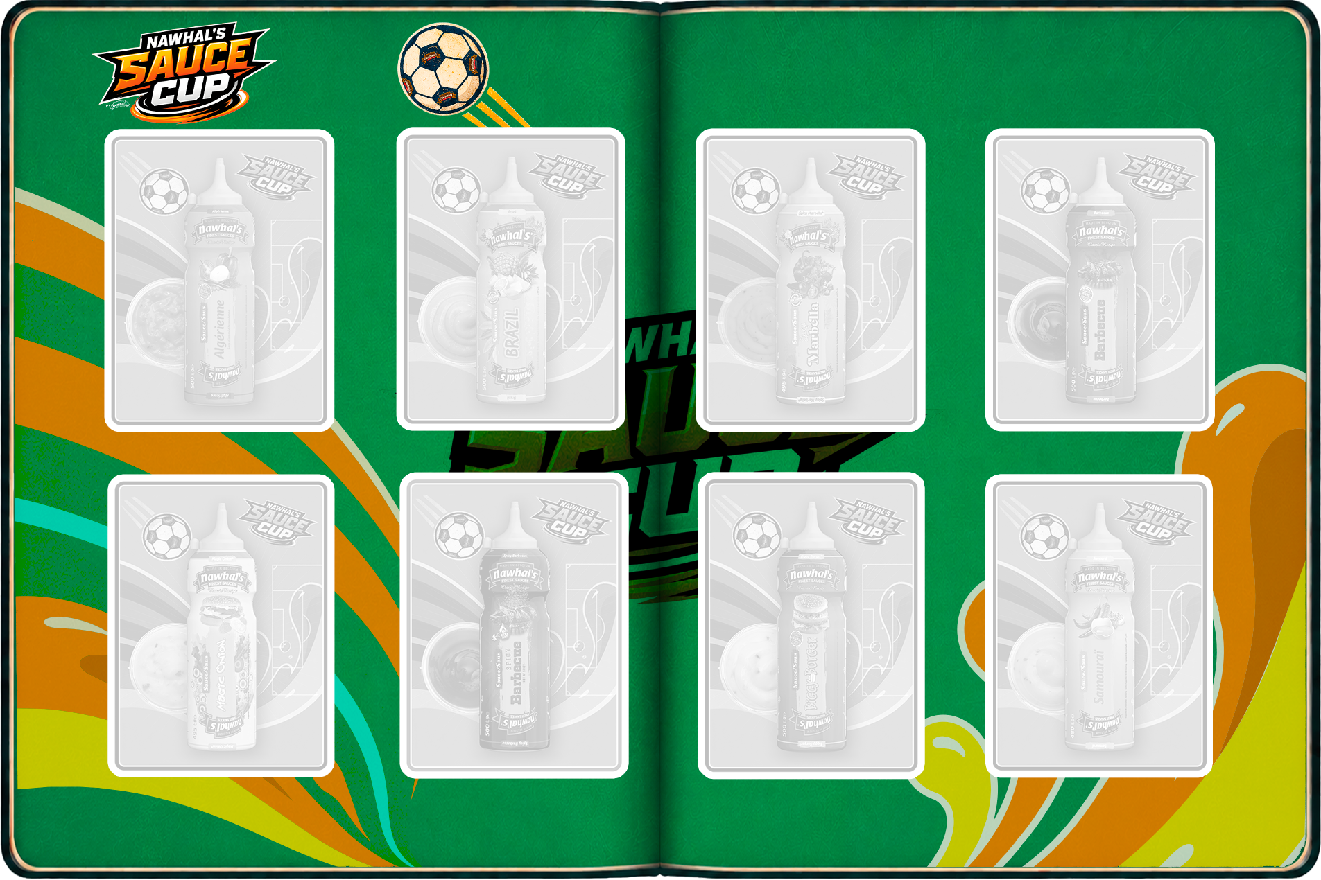 Nawhal's Sauce Cup Panini Album