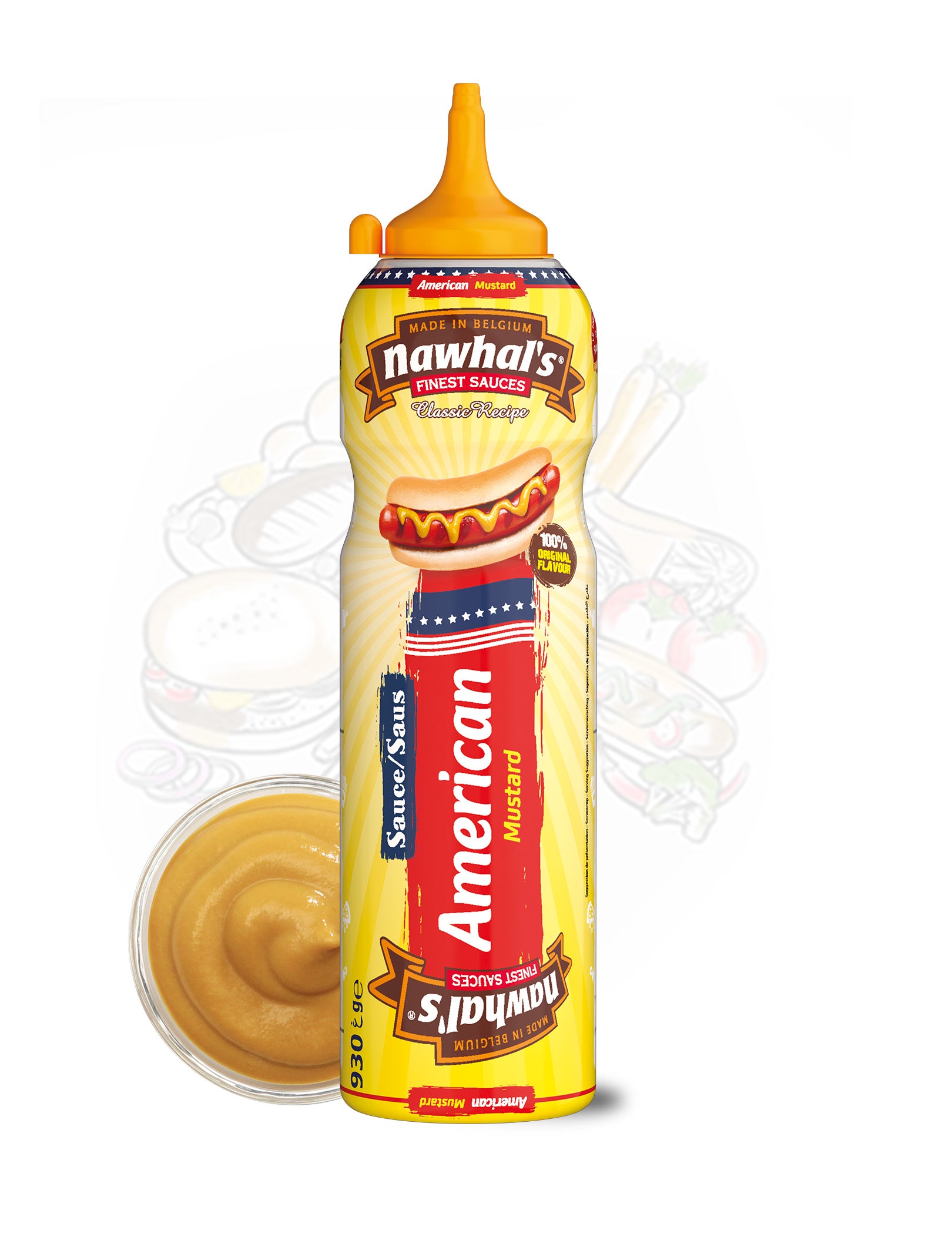 SAUCE MOUTARDE AMÉRICAINE