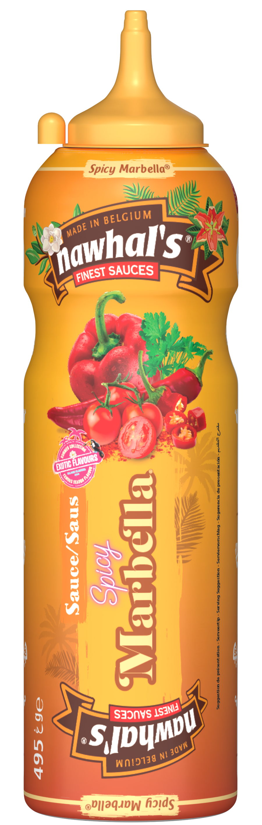 Bouteille de sauce Spicy Marbella Nawhal's