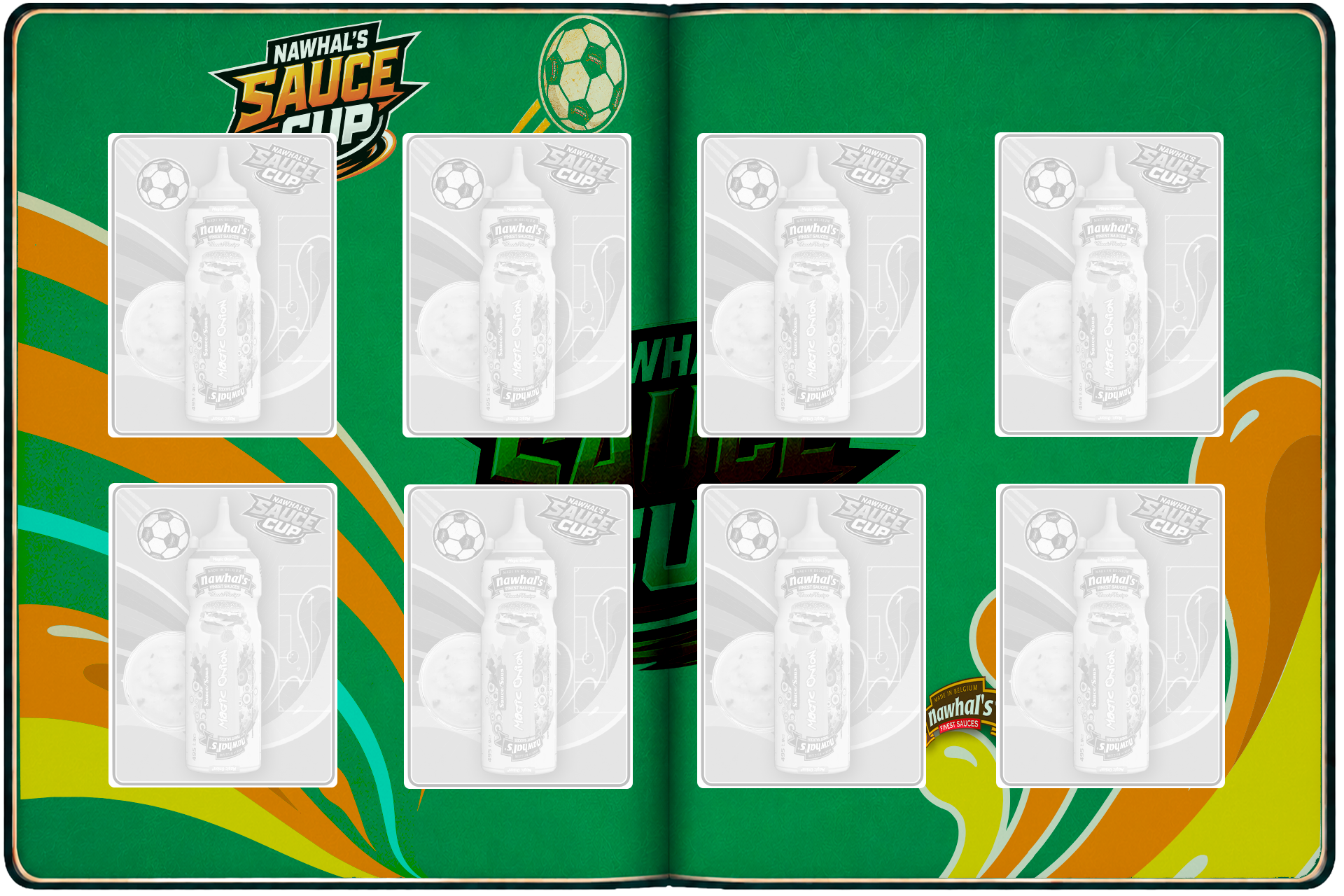 Nawhal's Sauce Cup Panini Album