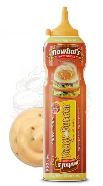 Nawhal's Biggy Burger 5L/ halal food service / Sauce halal