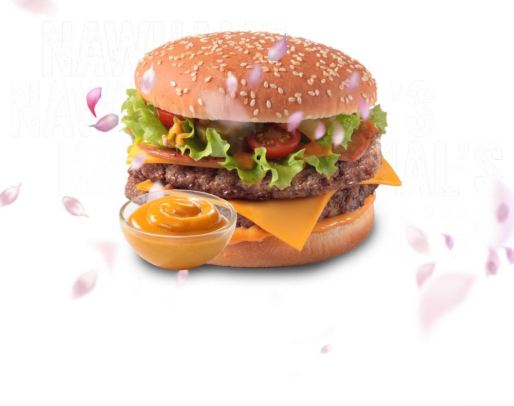 Nawhal's Biggy Burger 5L/ halal food service / Sauce halal